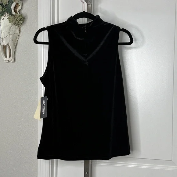 🔴Vintage Notations Clothing Co. Velvet Top NWT - Picture 3 of 3